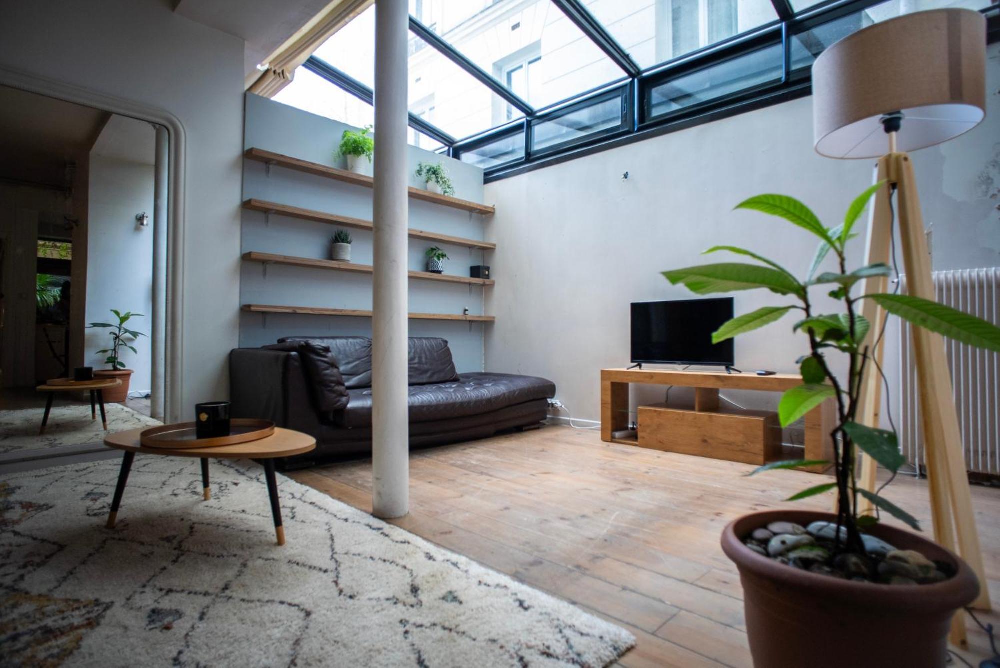 Loft Branche Dans Le Quartier Le Plus Tendance De Paris Apartment Luaran gambar