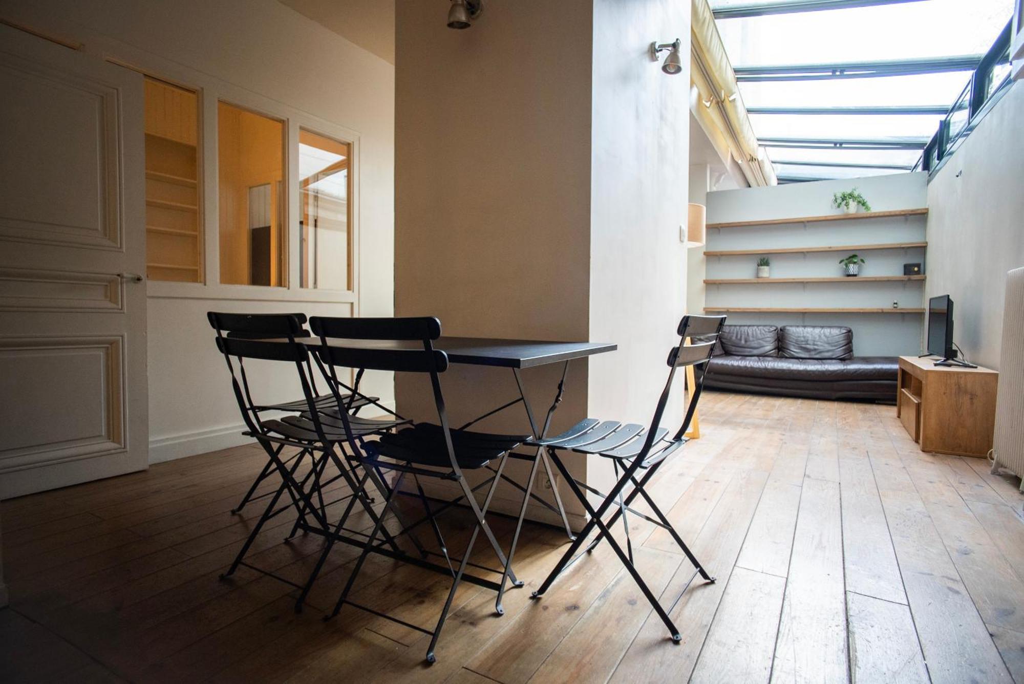 Loft Branche Dans Le Quartier Le Plus Tendance De Paris Apartment Luaran gambar